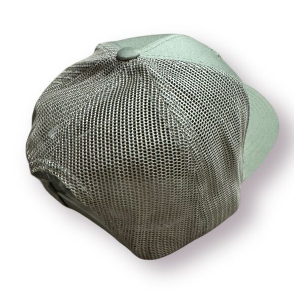 Loomis Ranch Green Trucker Hat Snapback Cap‎ OSFM Mesh Back - Picture 3 of 6